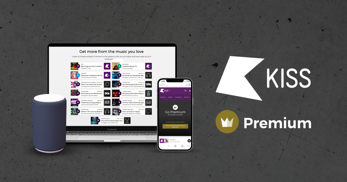 Absolute Radio and KISS to launch premium subscription services Bauer